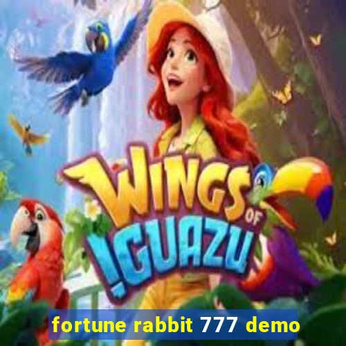 fortune rabbit 777 demo